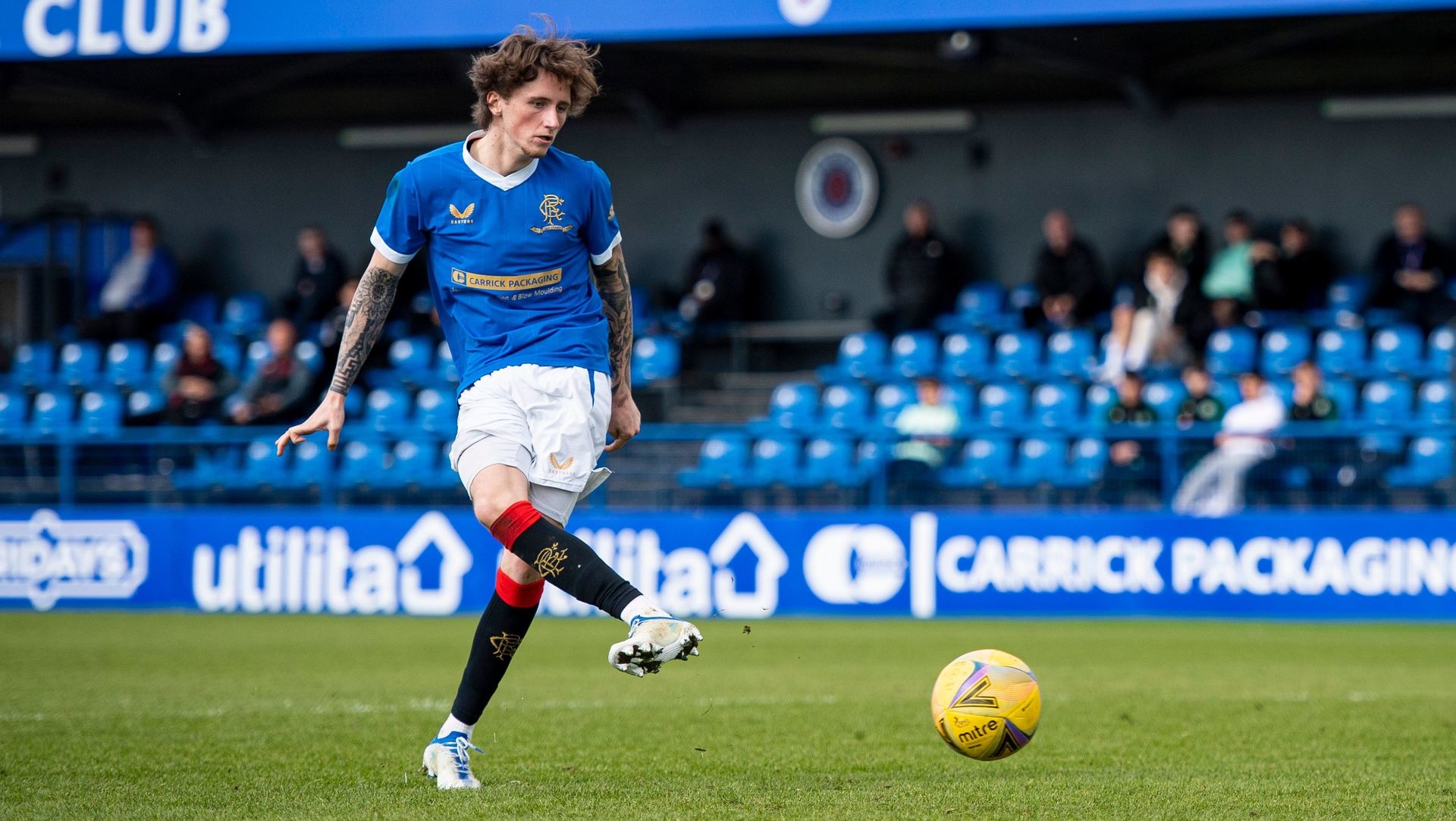 Rangers B Manager Fumes After 'horror' Tackle Sees Alex Lowry ...