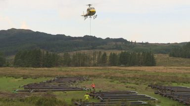 Helicopters help £10m project to upgrade Argyll electricity supply