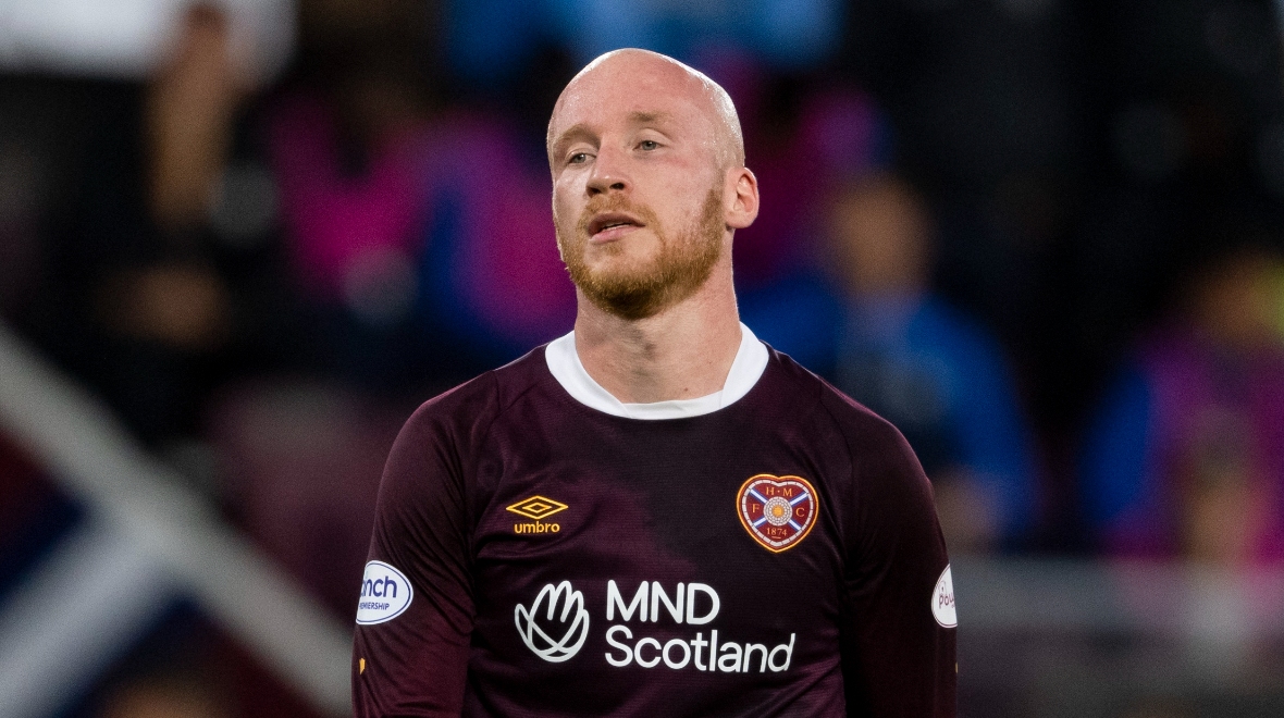 Hearts striker Liam Boyce to miss rest of season with cruciate ligament injury