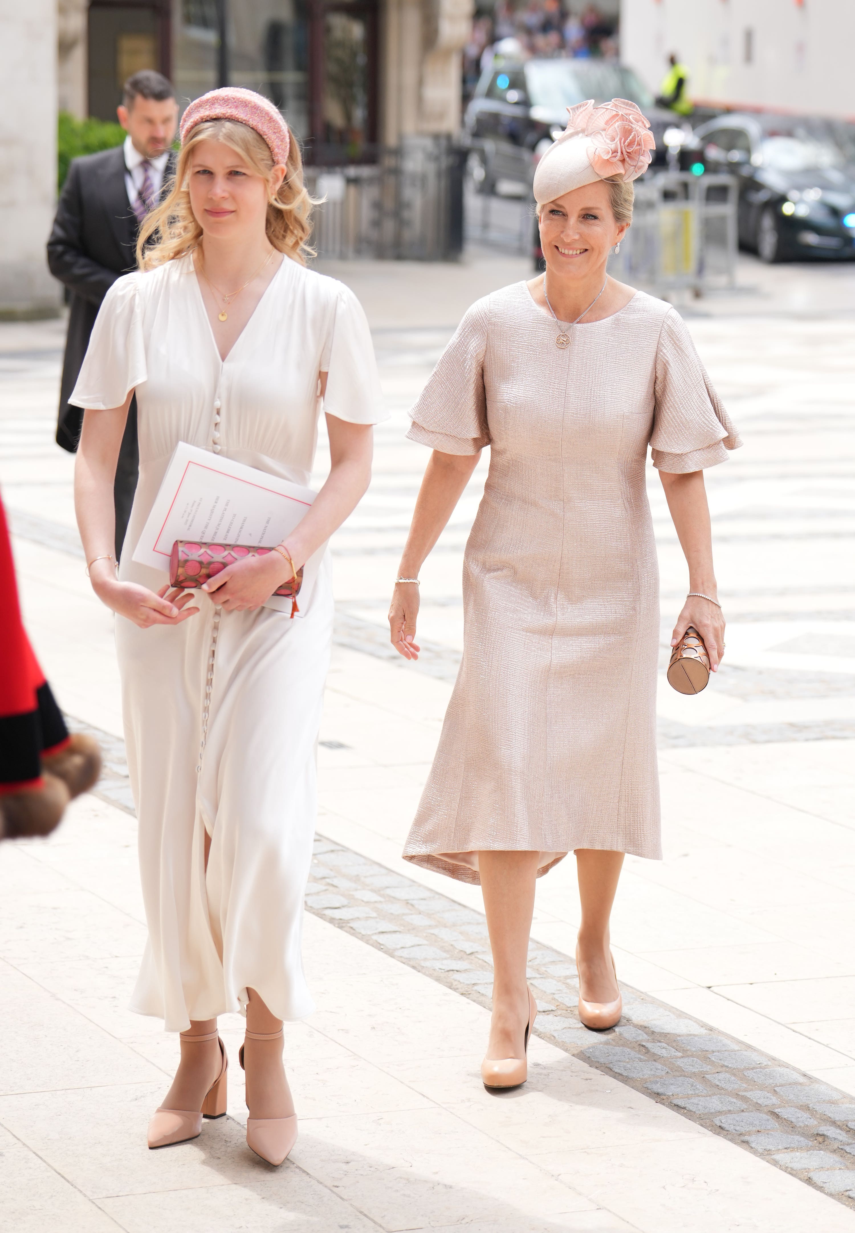 Lady Louise Windsor and her mother, the Countess of Wessex.