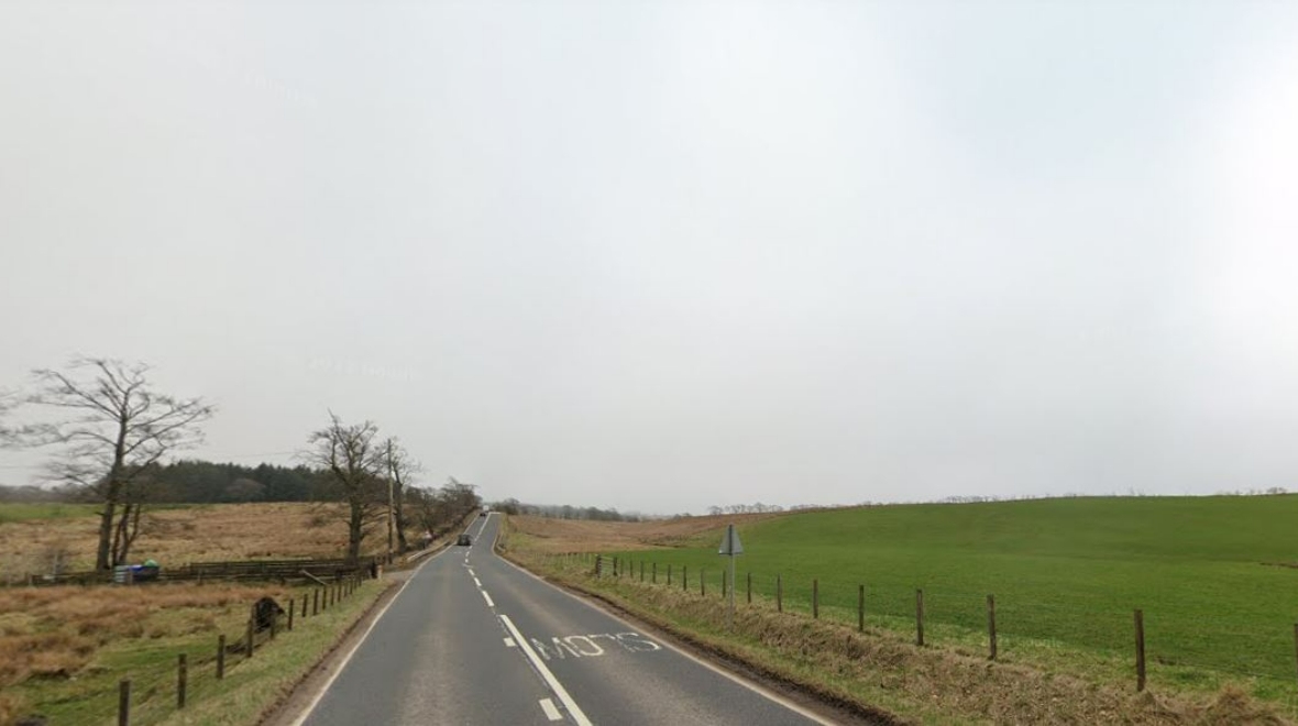 Pensioner killed and woman rushed to hospital after three-car crash near farm in Carluke