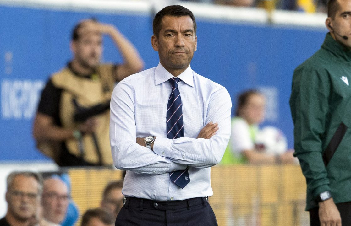 Van Bronckhorst says Rangers were ‘lucky’ to only lose 2-0 in Champions League qualifier