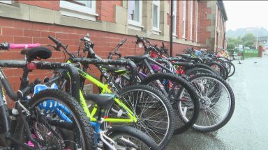 Stirling school sees pupil cycling numbers soar