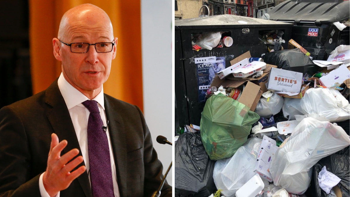 John Swinney to hold urgent bin strikes summit with council bosses and trade unions