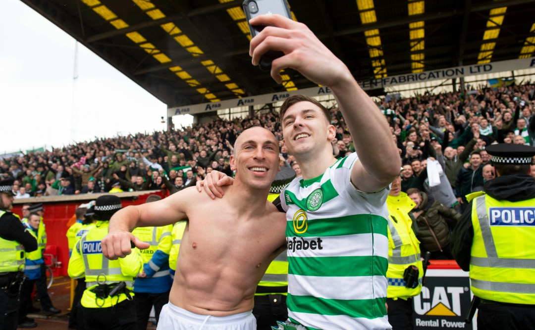Arsenal star Kieran Tierney names former Celtic captain Scott Brown as best he’s played with
