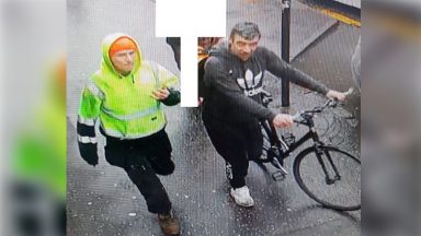 Police release CCTV images of two men after Glasgow street attack left man in hospital