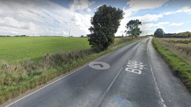 Pensioner taken to hospital following two-car crash in Aberdeenshire