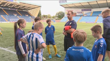 Kilmarnock FC welcomes young Ukrainian refugees