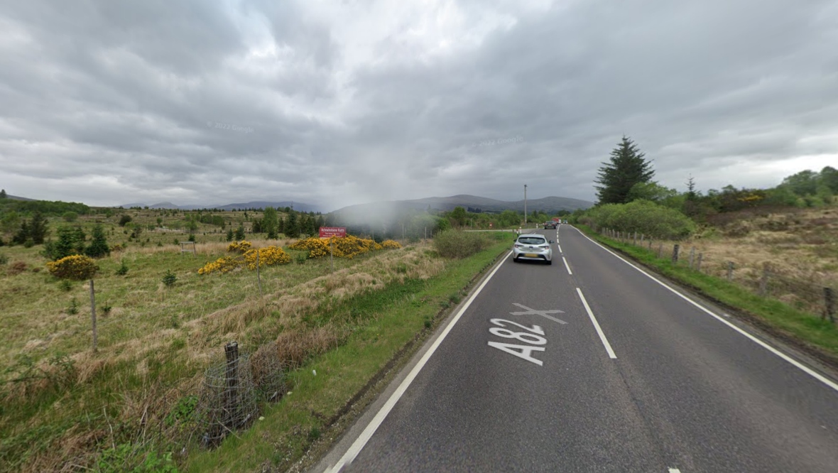 Man and woman dead following two-car crash on the A82 near Spean Bridge, Highlands