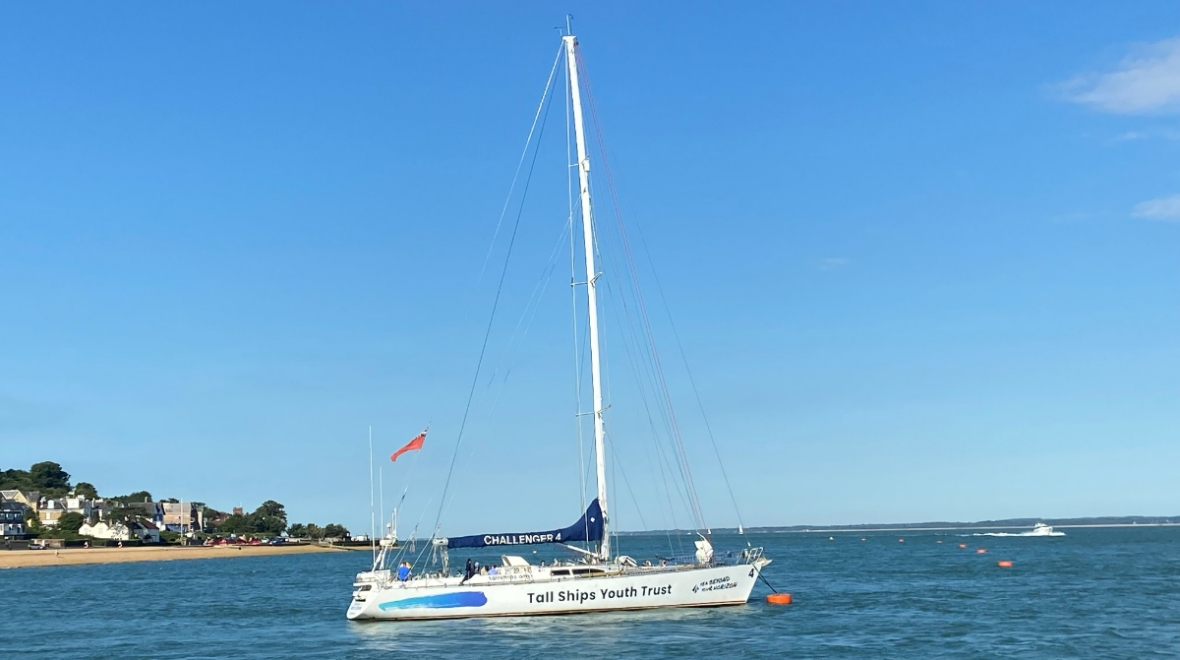 The Challenger yacht was previously used during round-the-world races. (Image: TSYT)
