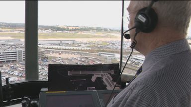 Edinburgh air traffic controller retires after 50 years