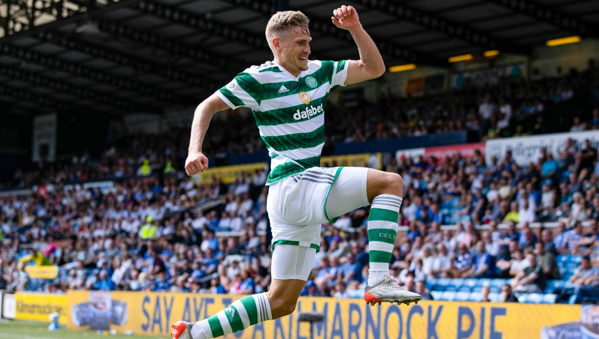 Goal celebration was ‘funny moment’, says Celtic defender Carl Starfelt