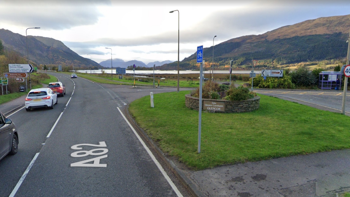A82 at Glencoe closed down after two-car crash as crews rush to scene 
