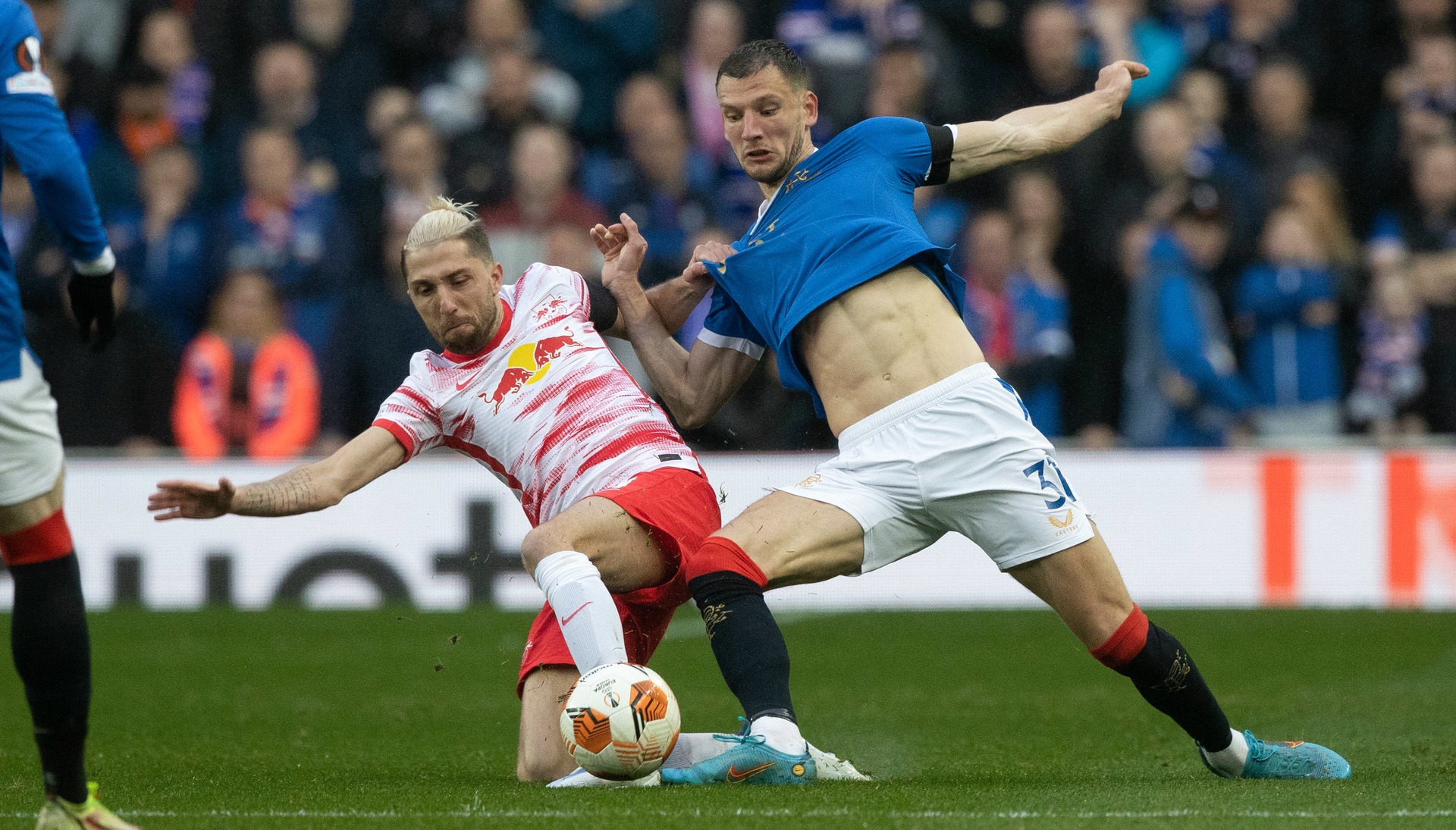 Semi-finalists: Leipzig came up against Rangers in last year's Europa League. 