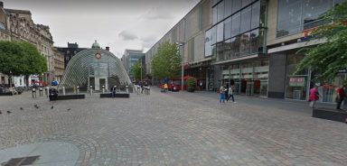 Police search for suspect after man left with facial injuries following attack at Glasgow’s St Enoch Square
