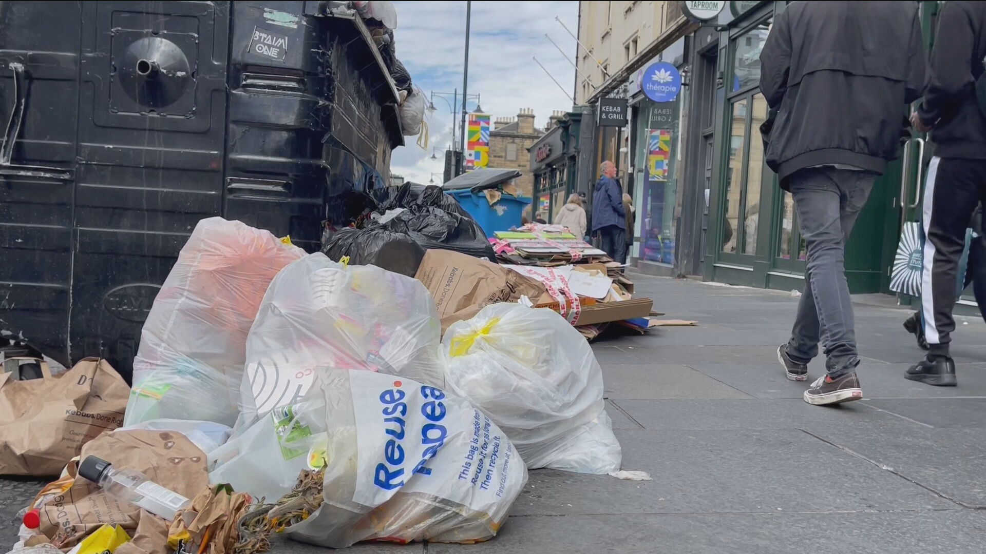 Bin strikes spread to further council areas