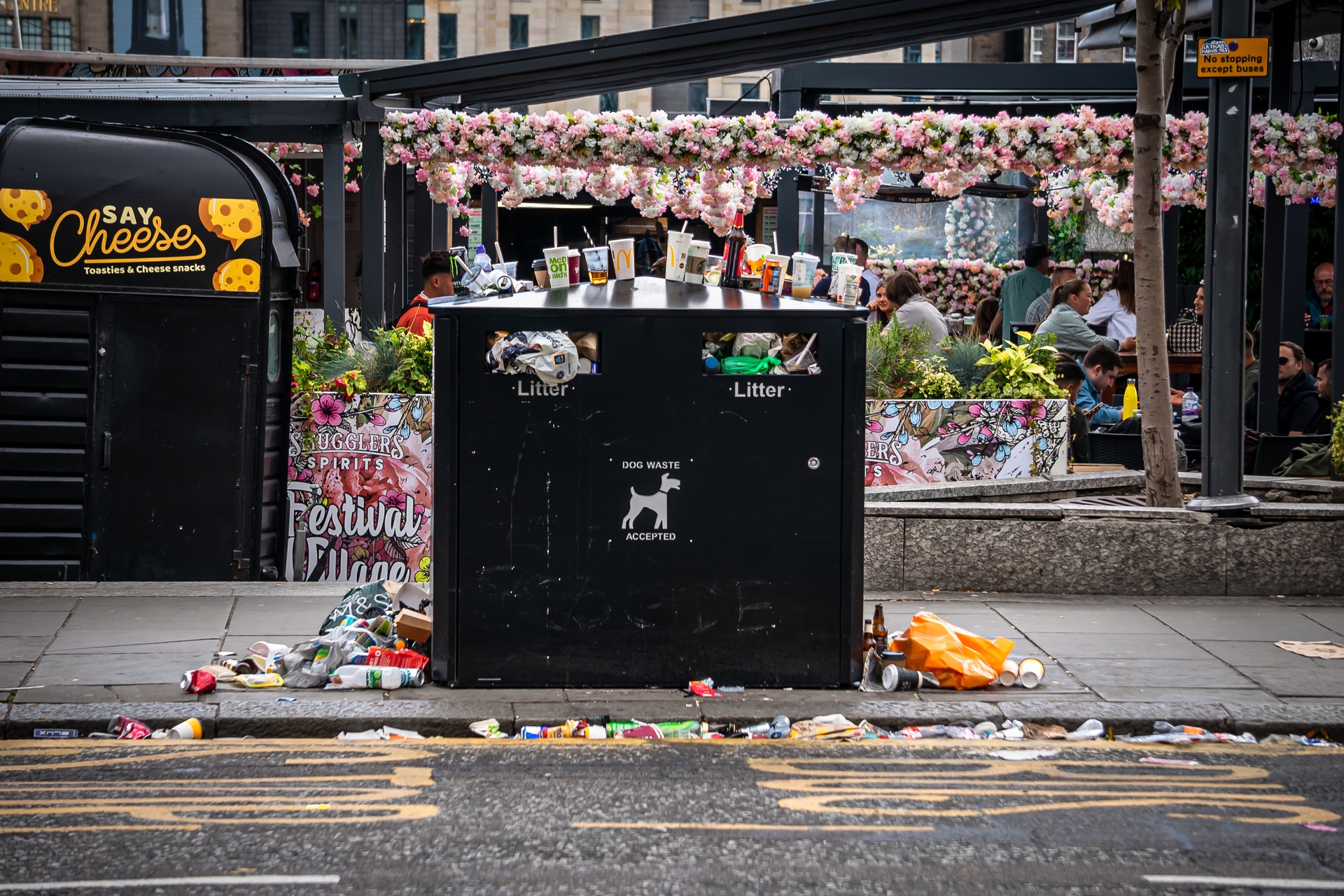 The Edinburgh festivals were plagued by bin strikes in 2022.