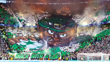 Young Celtic fan, nine, taken to hospital after being struck by flare during Real Madrid clash