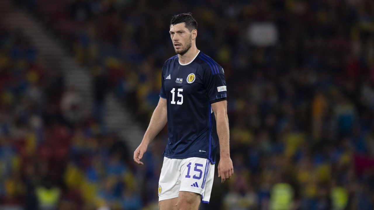 Scotland defender Scott McKenna out for up to eight weeks with hamstring injury