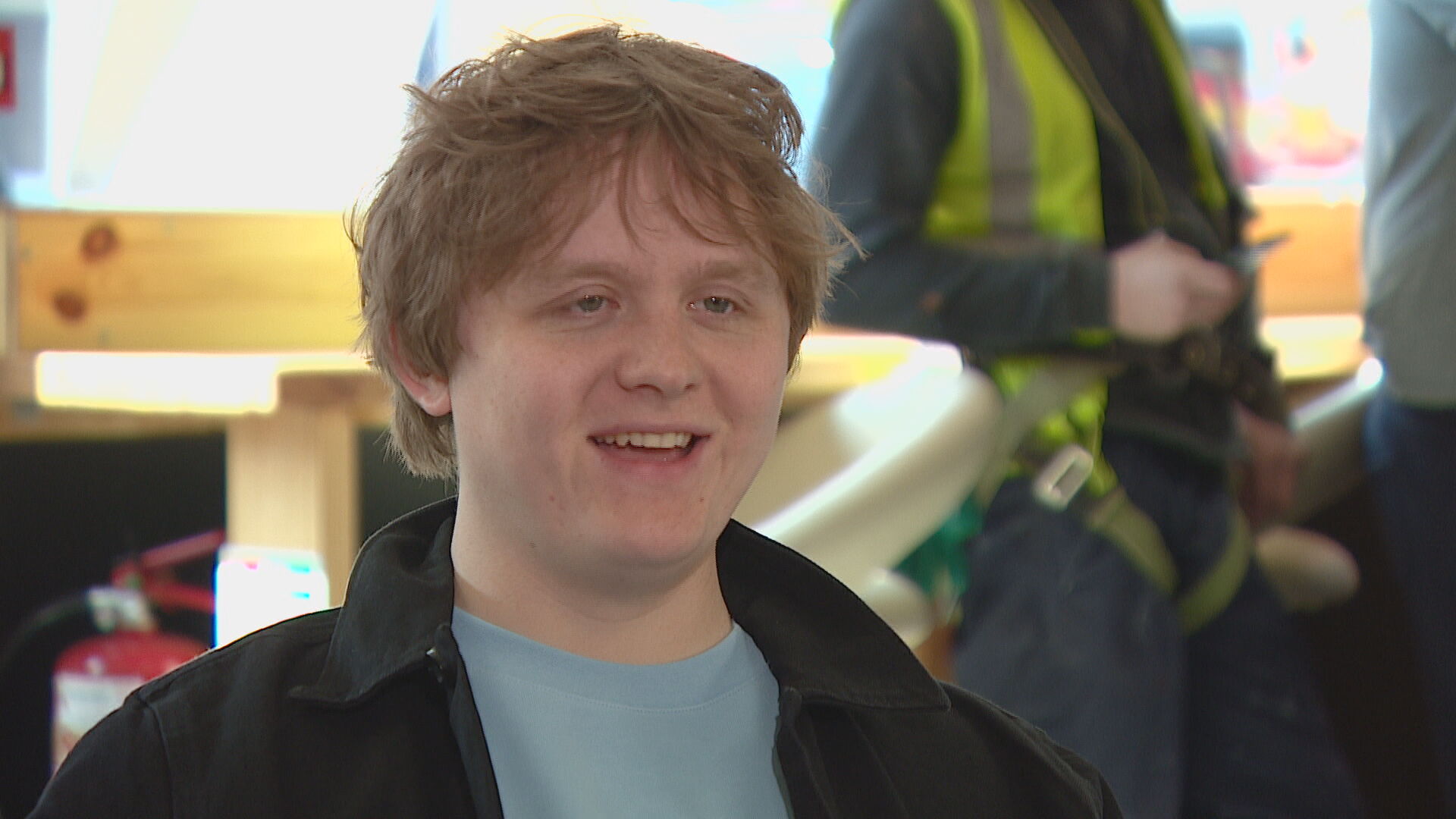 Lewis Capaldi sports Y-Fronts and says he's an ambassador for Tourette's  syndrome