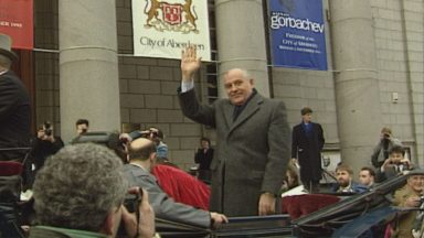 Look back at Gorbachev awarded Freedom of Aberdeen