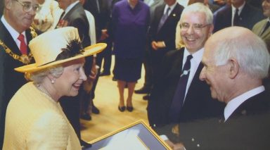 Angus composer Sandy Ingram hit the right note with music he wrote for Queen’s visit to Forfar