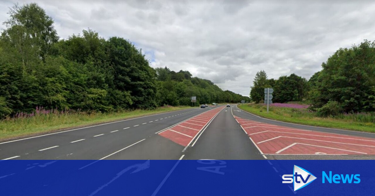 Queue Mapping Long queues on A9 following three-vehicle crash near Dunkeld | STV News