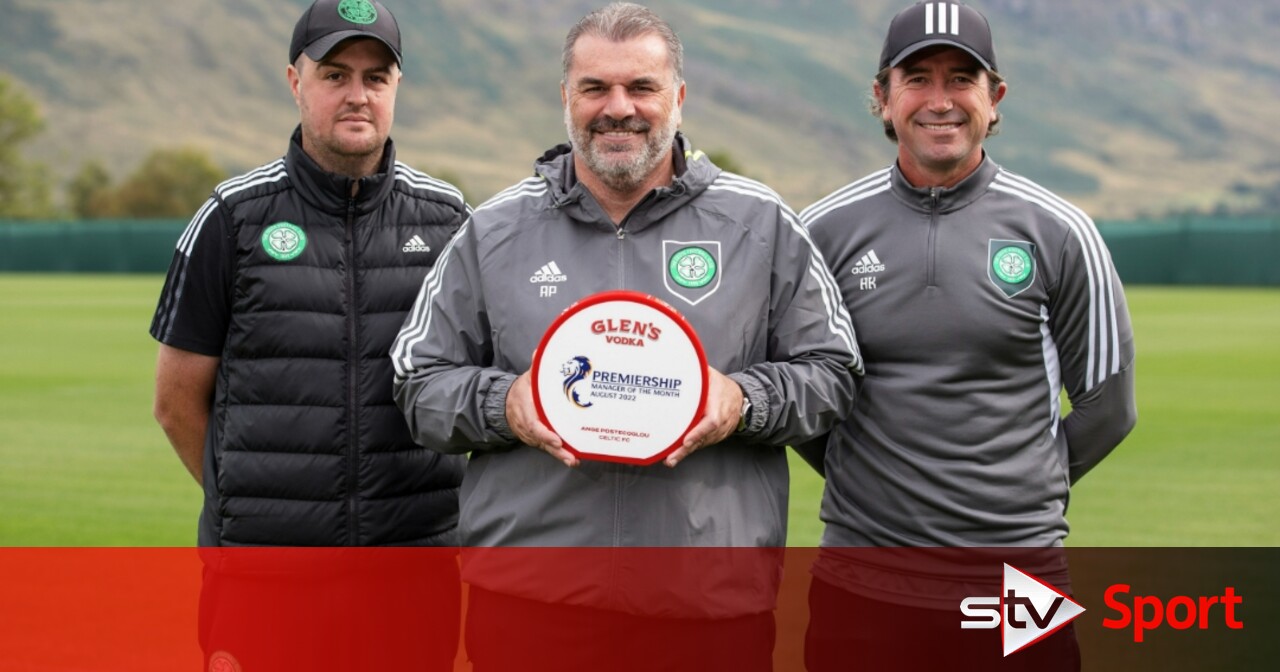 Celtic's Ange Postecoglou Named Manager Of The Month After Perfect ...