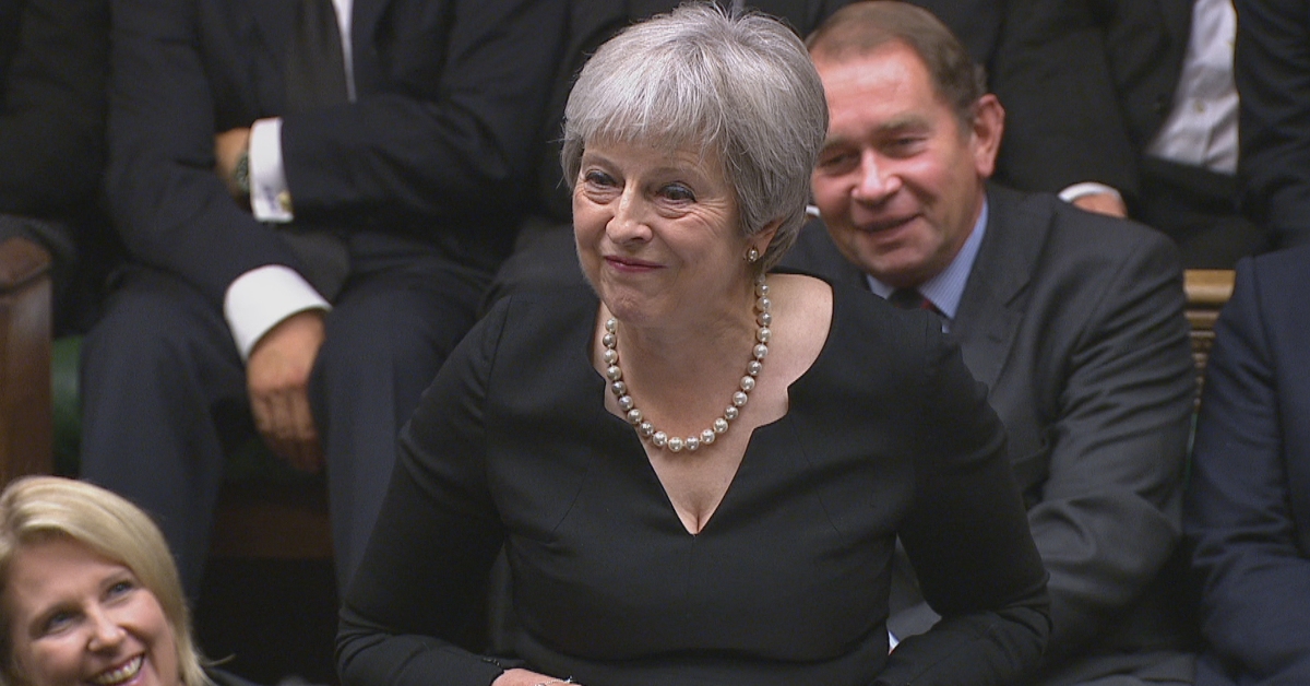 Theresa May called for a more “sensitive approach” to issues surrounding gender during the conversation.