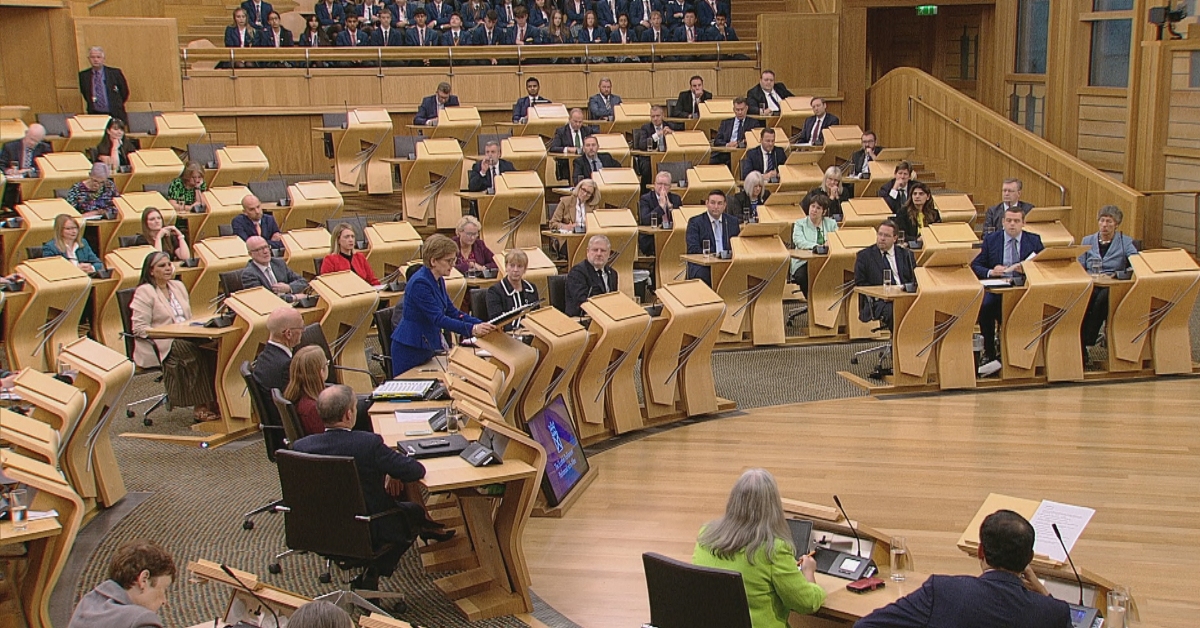 The Gender Recognition Reform bill was passed by the Scottish Parliament last year but was later blocked by the Scottish Government.