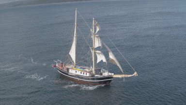 Musical tall ship brings arts sailing trips to Moray