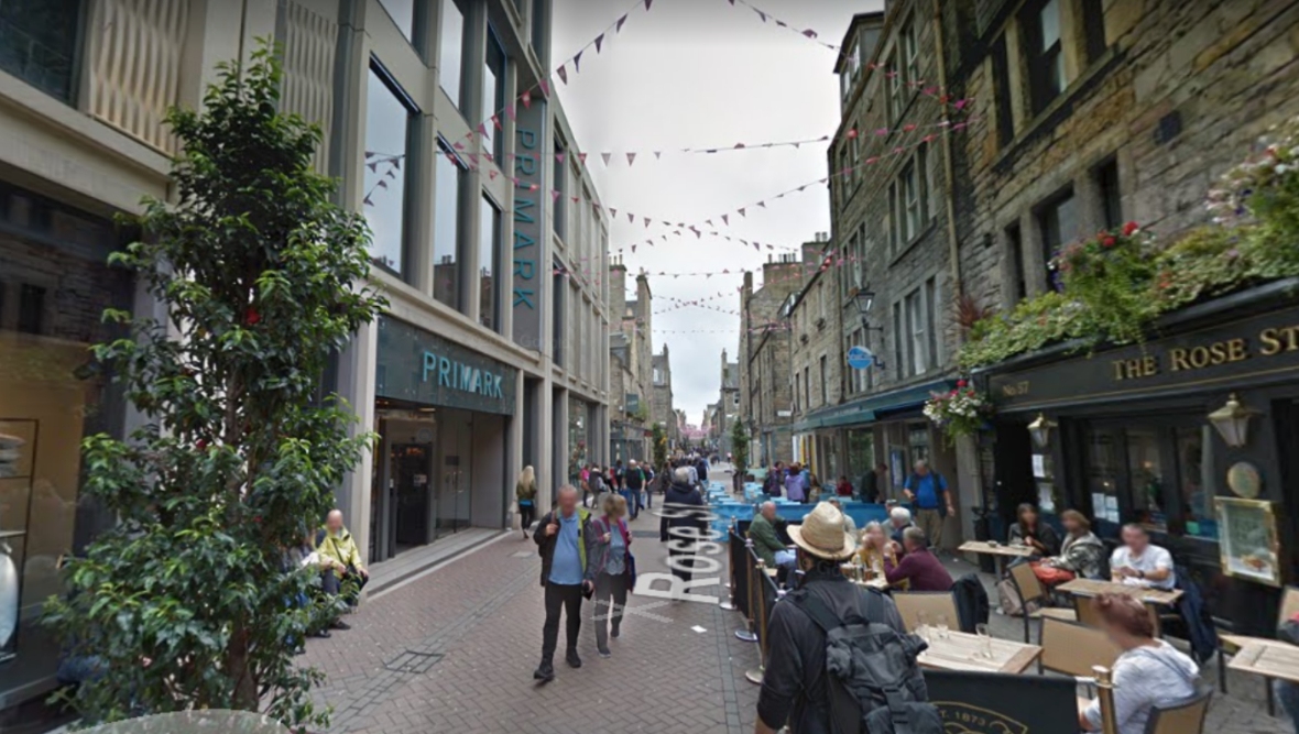 ‘Primark evacuated’ in Edinburgh city centre after fire breaks out on Rose Street Lane