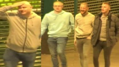 Four men who may have information about serious assault on Glasgow’s Argyle Street sought by police