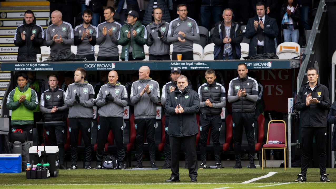 Ange Postecoglou opts not to comment on Celtic fans chanting during tribute to the Queen