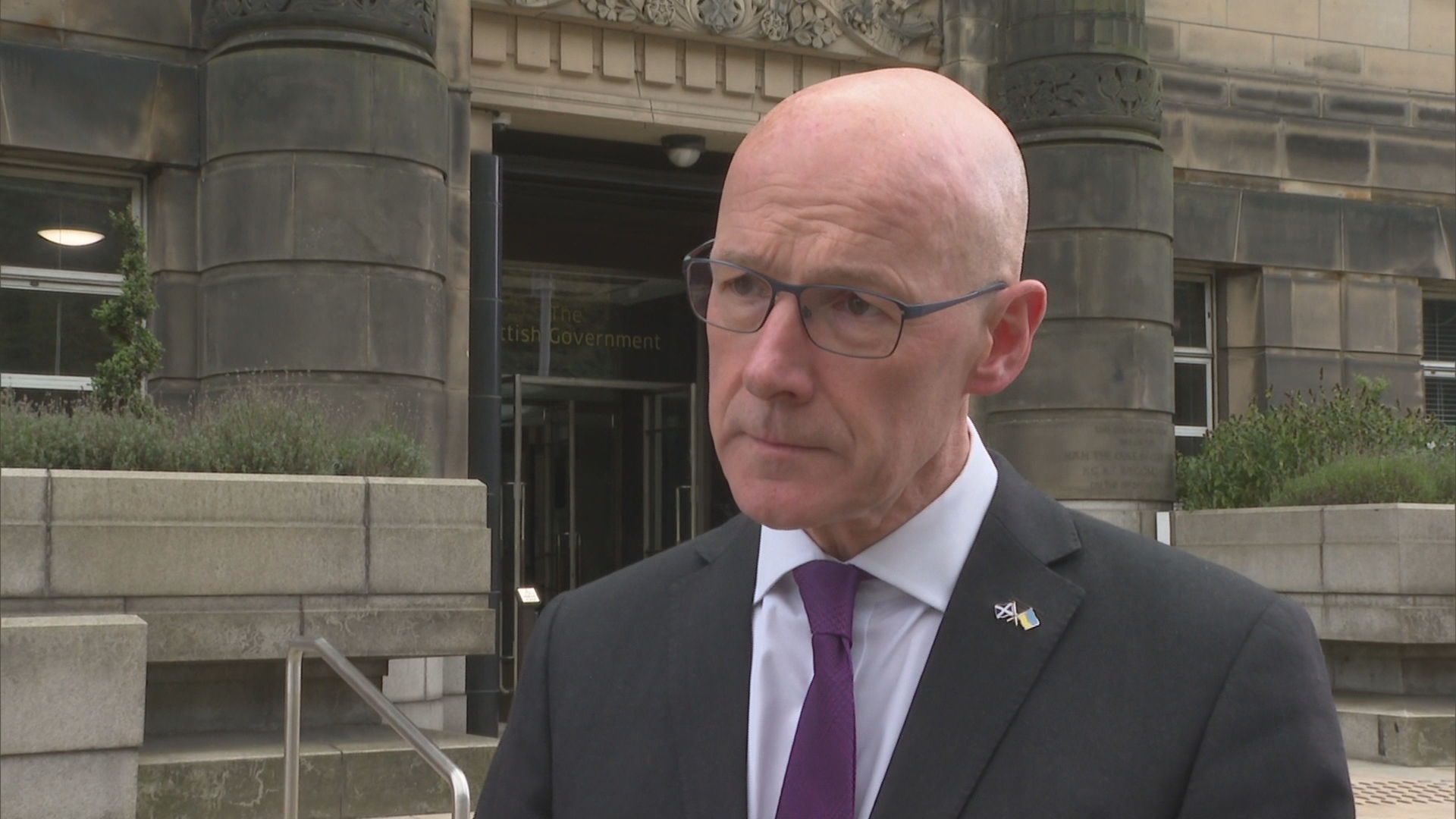 John Swinney refused to say whether he would follow his predecessors and intervene.