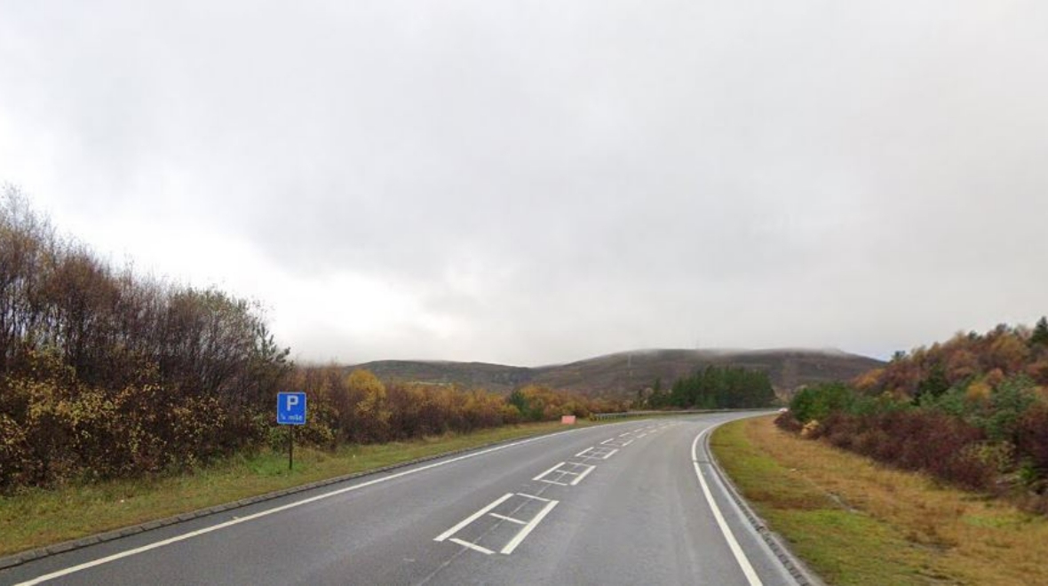 Pensioner dies and eight people injured after crash between car and bus on A9 near Inverness