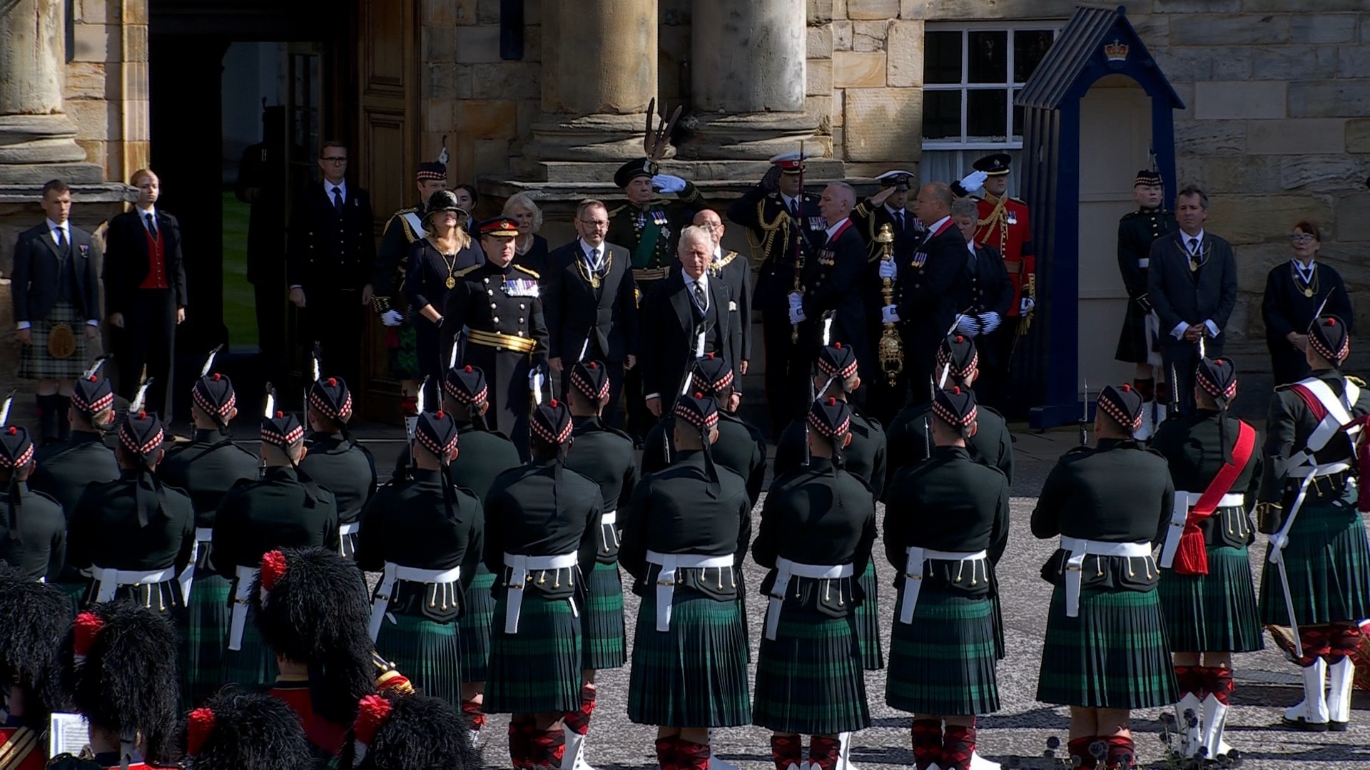 King Charles III will take part in the procession