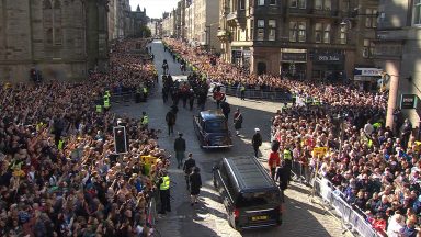 In pictures: Thousands line Edinburgh streets for Queen procession to St Giles’ Cathedral