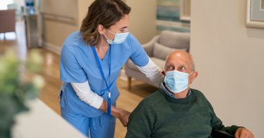Scottish Government announce facemasks no longer recommended in social care as Covid cases fall