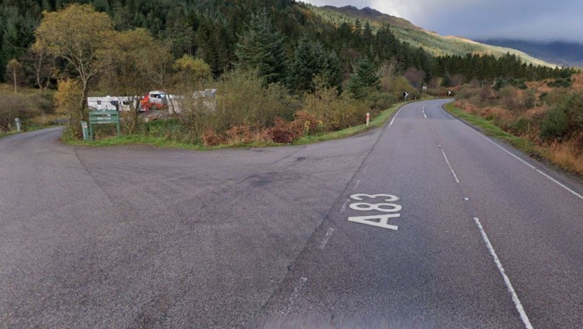 Driver dies at scene after Jaguar leaves A83 as appeal launched