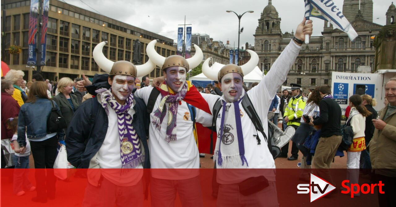 In pictures Real Madrid and Scottish football ahead of Champions