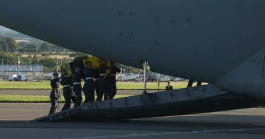 Queen’s final farewell to Scotland as coffin taken from St Giles’ to airport before boarding flight to London