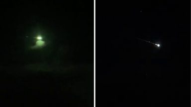 Mysterious ‘fireball’ lights up night sky above Scotland