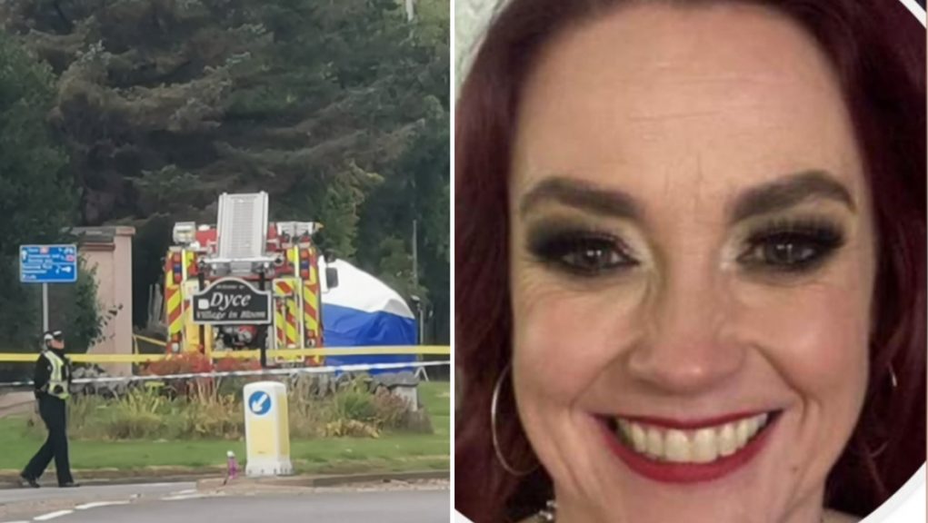 Road reopened following discovery of woman's body at roundabout in Dyce