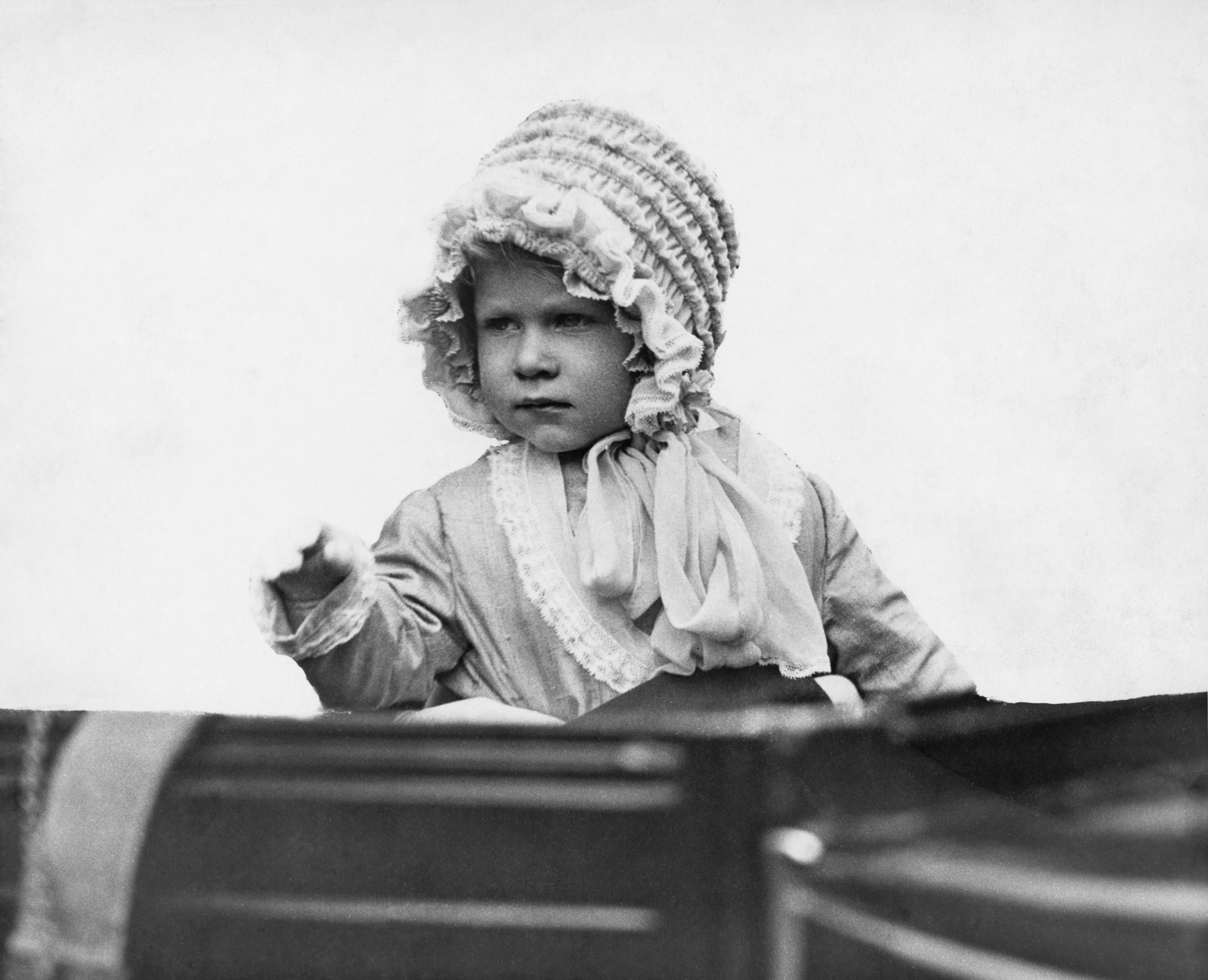 The young Princess Elizabeth pictured in 1928.