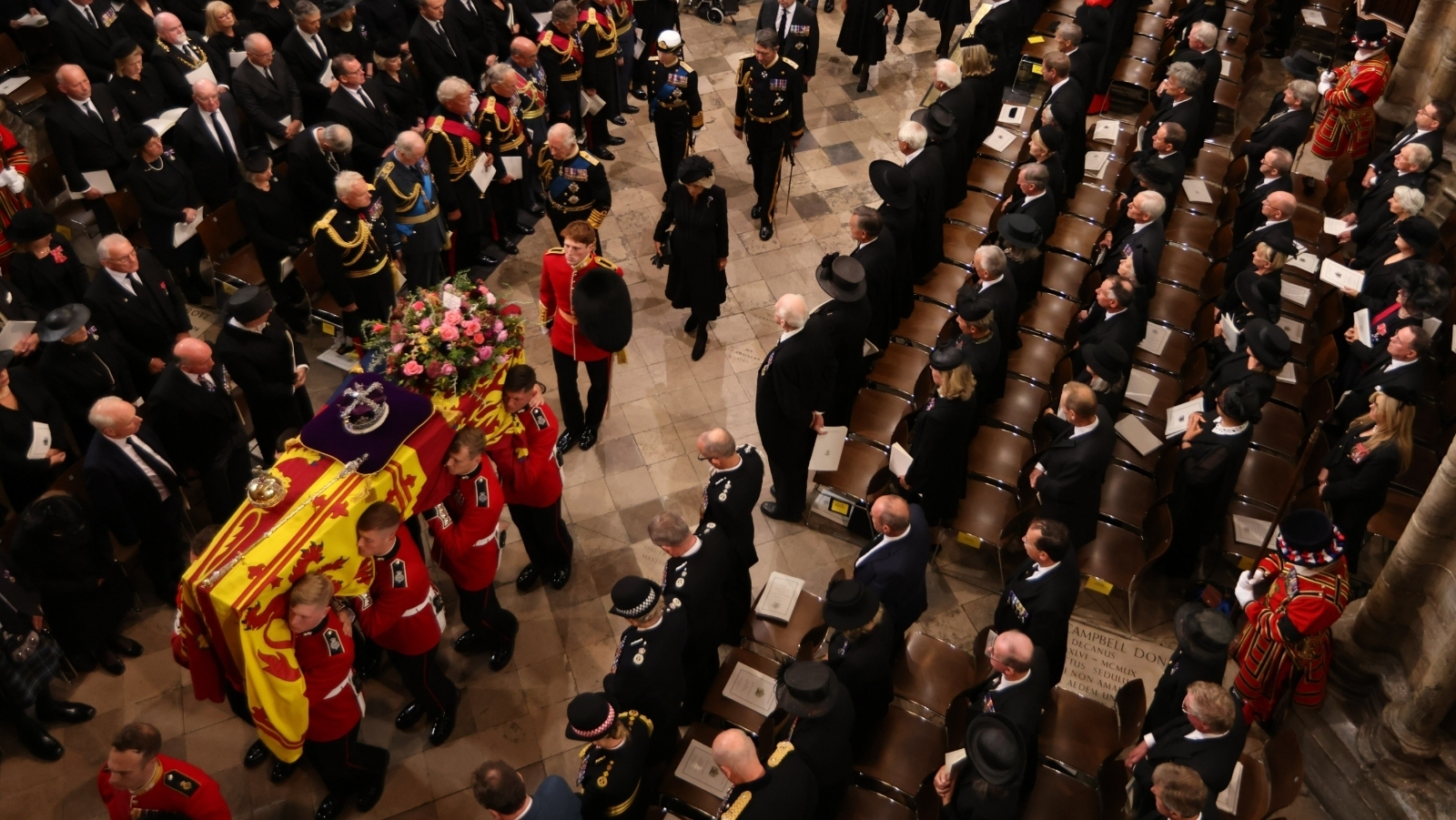 Representatives from around the world attended the service at Westminster Abbey. (Image: Getty Images)