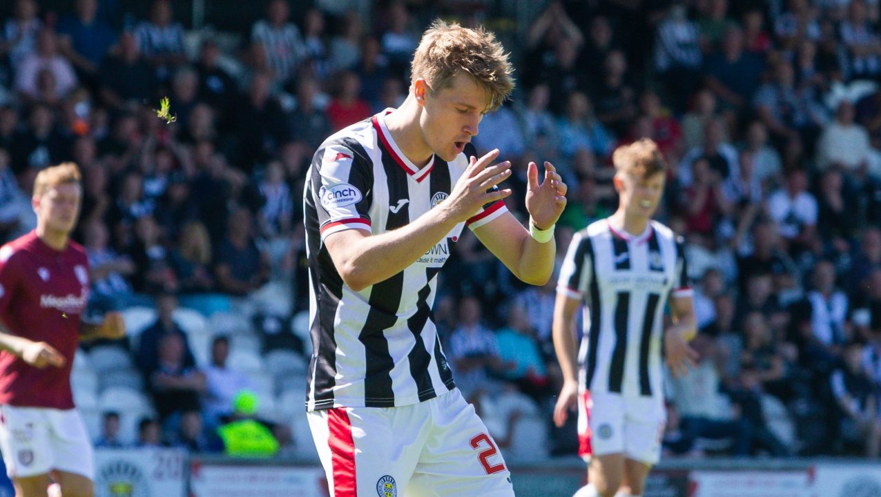 St Mirren boss Stephen Robinson frustrated by Alex Greive’s late return from New Zealand