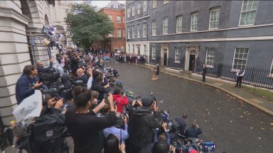 The new Prime Minister delivers her first speech at Downing Street