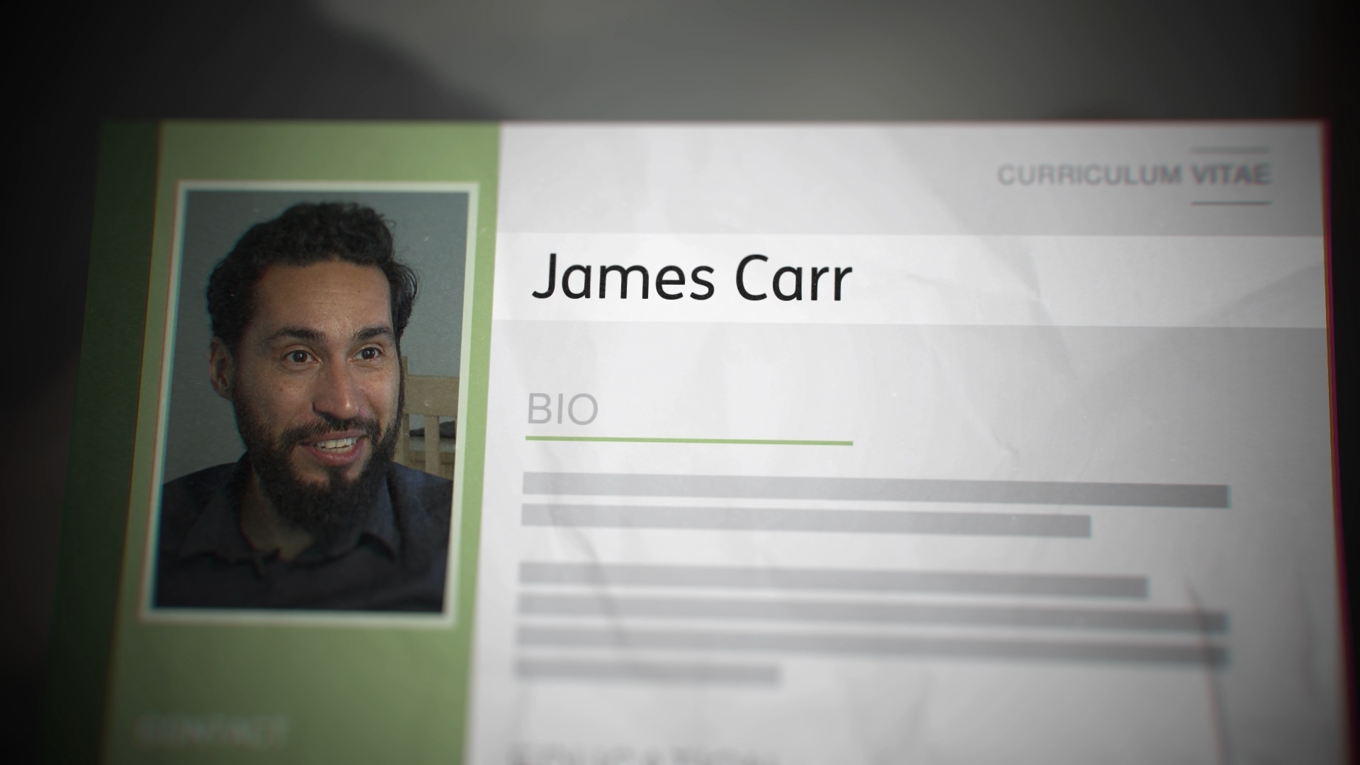 Thiago Carmo changed his name to James Carr on his CV.