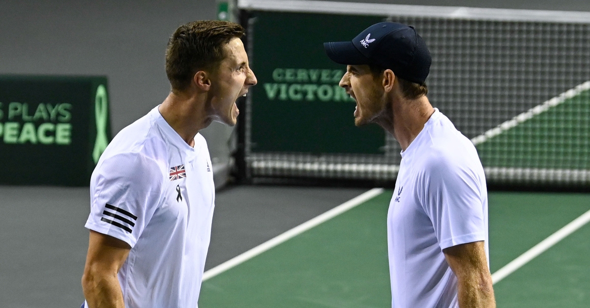 Andy Murray and Joe Salisbury beaten as Great Britain suffer 2-1 Davis Cup defeat to USA in Glasgow